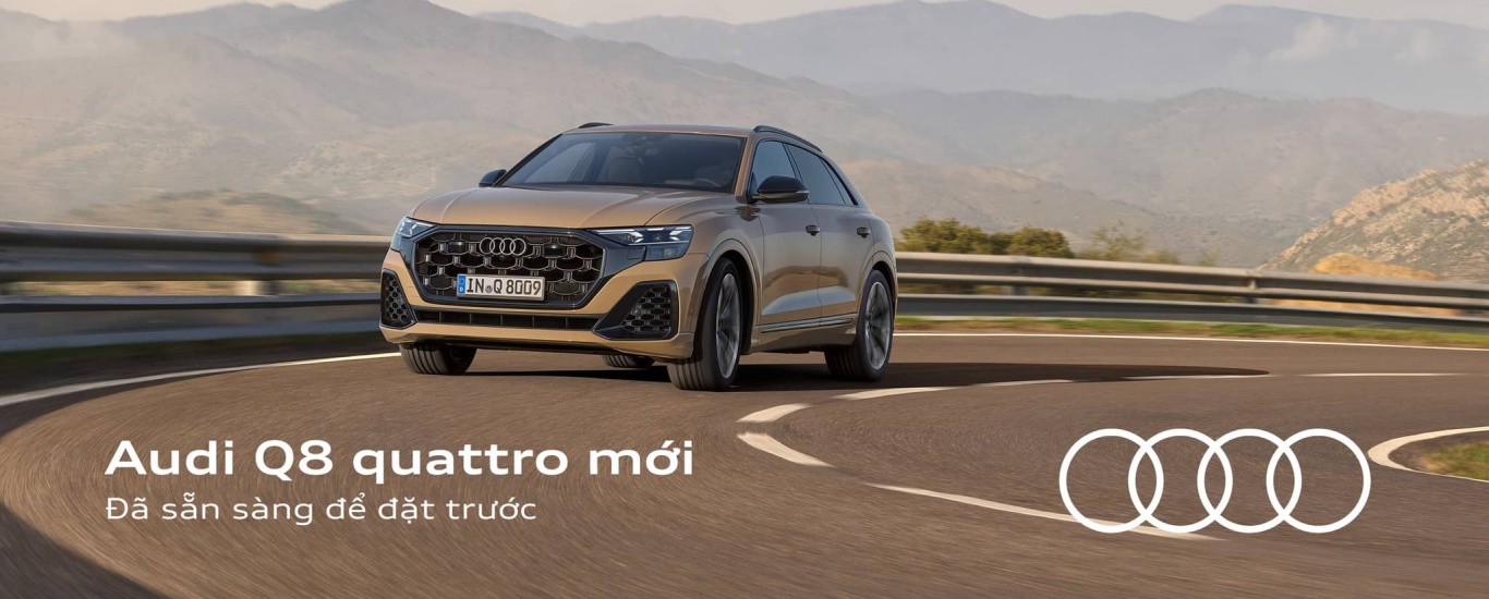 Trải nghiệm đỉnh cao sự sang trọng cùng Audi Q8 2024 - Biểu tượng mới của đẳng cấp.