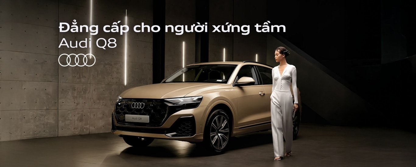 Trải nghiệm đỉnh cao sự sang trọng cùng Audi Q8 2025 - Biểu tượng mới của đẳng cấp.