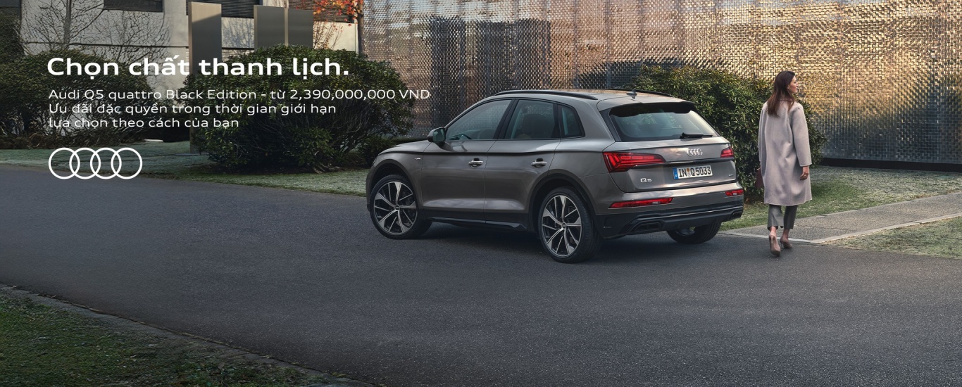 Audi Q5 Black Edition - Đã sẵn sàng để đặt trước
