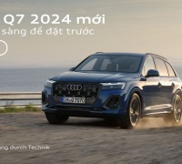 Audi Việt Nam công bố mẫu Audi Q7 SUV mới.