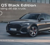 Giới thiệu Audi Q5 2024 phiên bản giới hạn Black Edition.