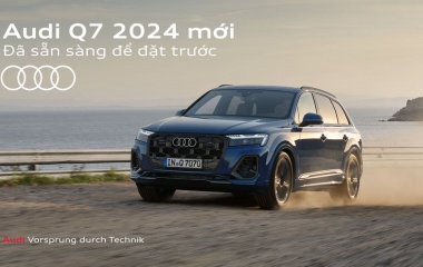 Audi Việt Nam công bố mẫu Audi Q7 SUV mới.