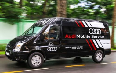 Dịch vụ lưu động Audi chính thức ra mắt phục vụ APEC 2017 trên toàn Việt Nam.