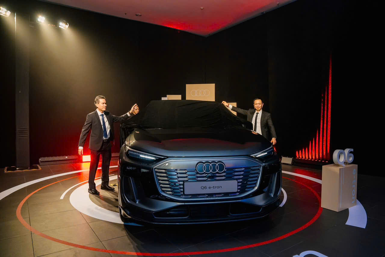 audi q6 etron ra mat tai viet nam
