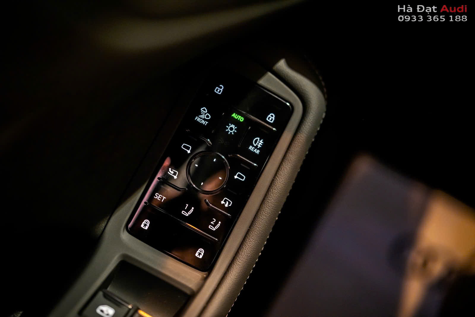 Hệ thống điều hòa tự động 3 vùng trên Audi A4 2025