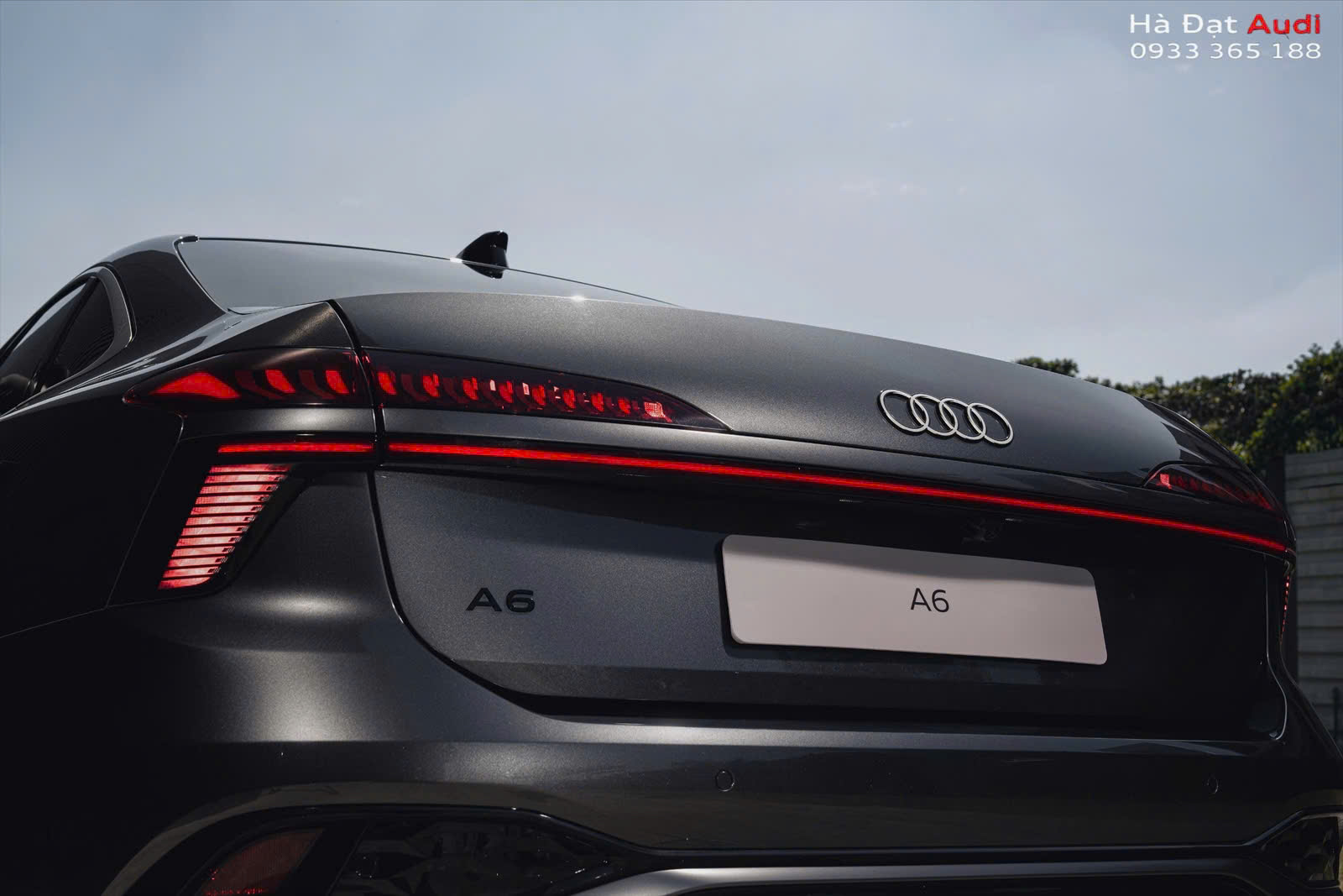 Cụm đèn hậu mới trên Audi A6 2026