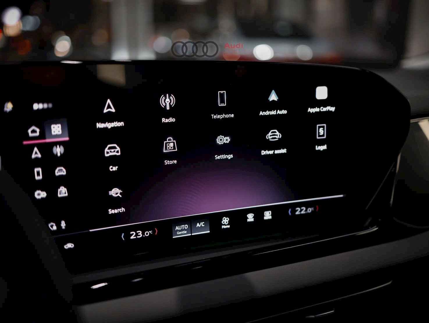 Màn hình MMI giải trí trực quan Audi A5 2026 All New