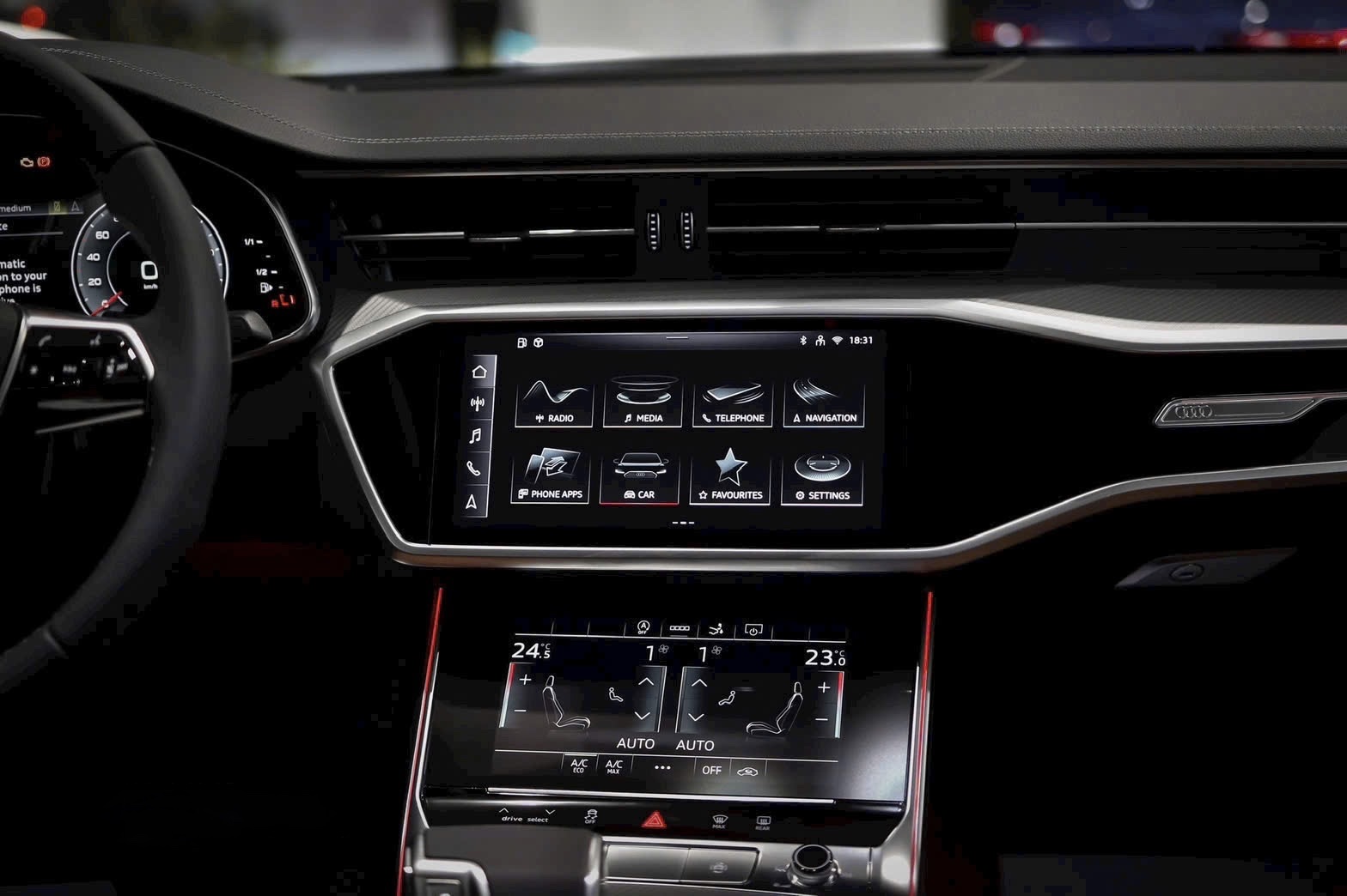 man hinh giai tri audi a7 sportback 2026