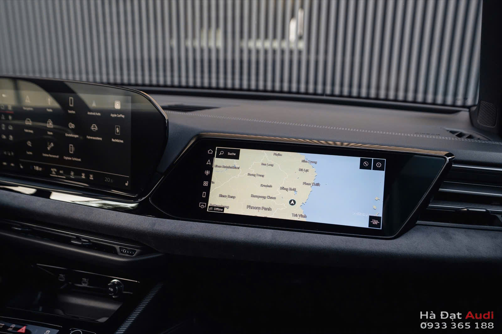 man hinh hanh khach audi a6 2026 all new