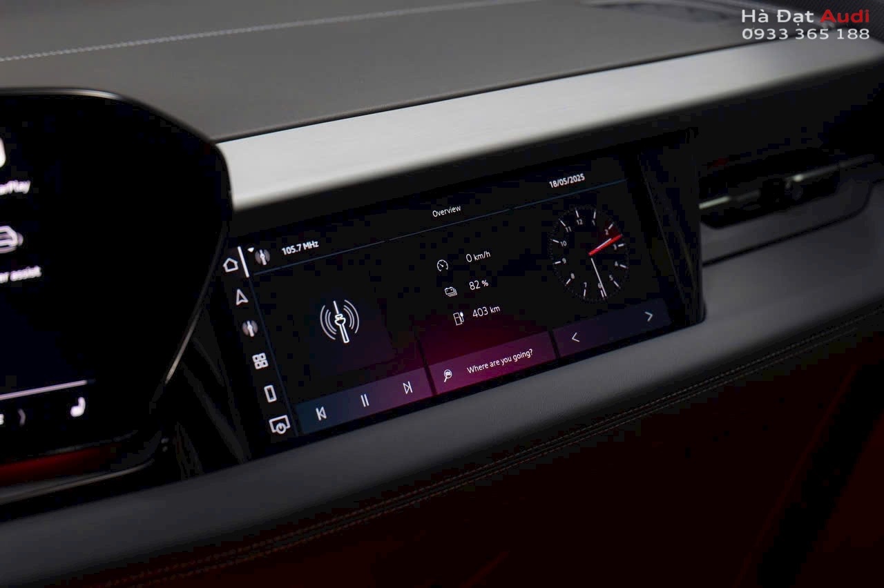 Điều hòa tự động 4 vùng độc lập audi q8 tron 2025