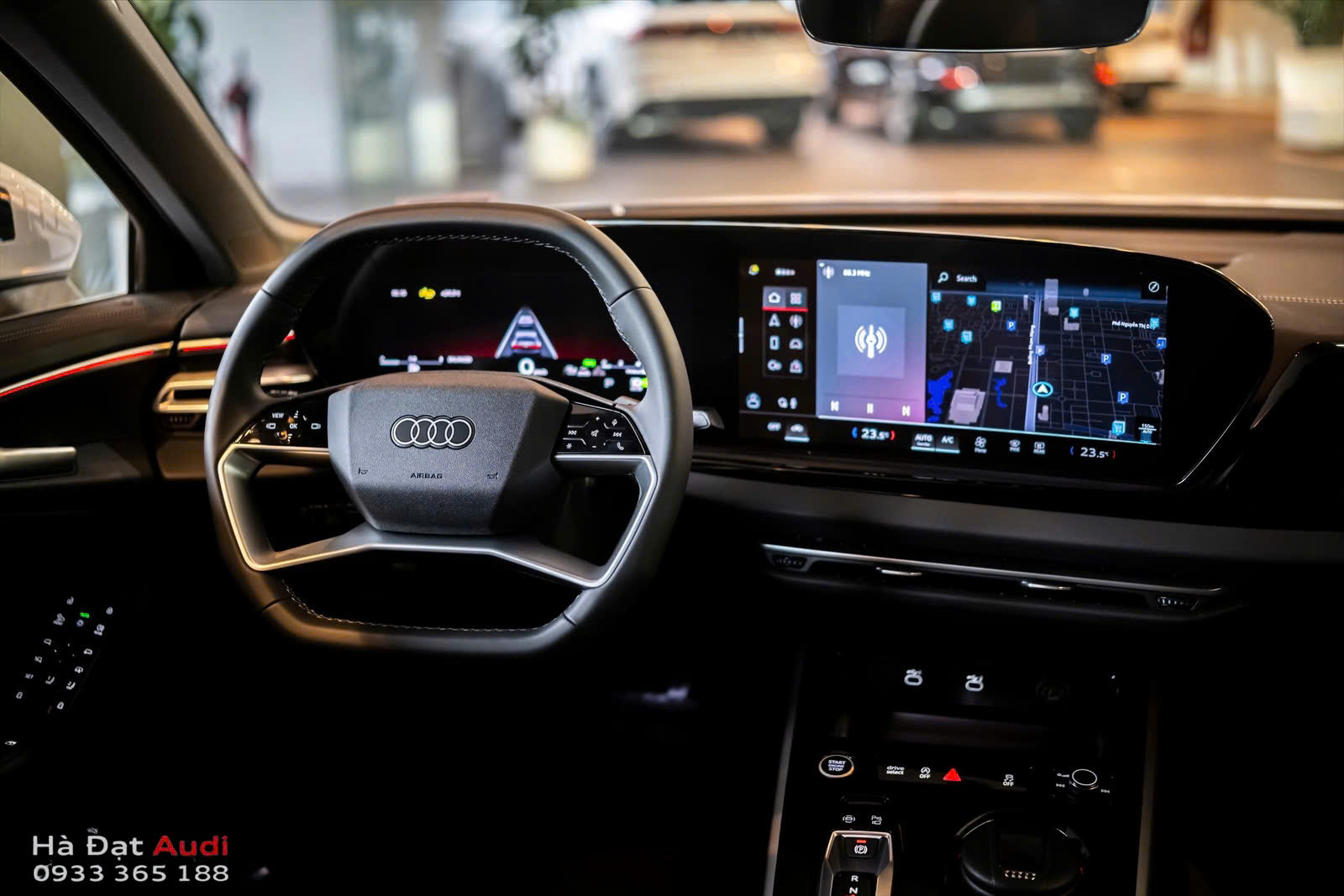 Vô lăng trên Audi A5 2026