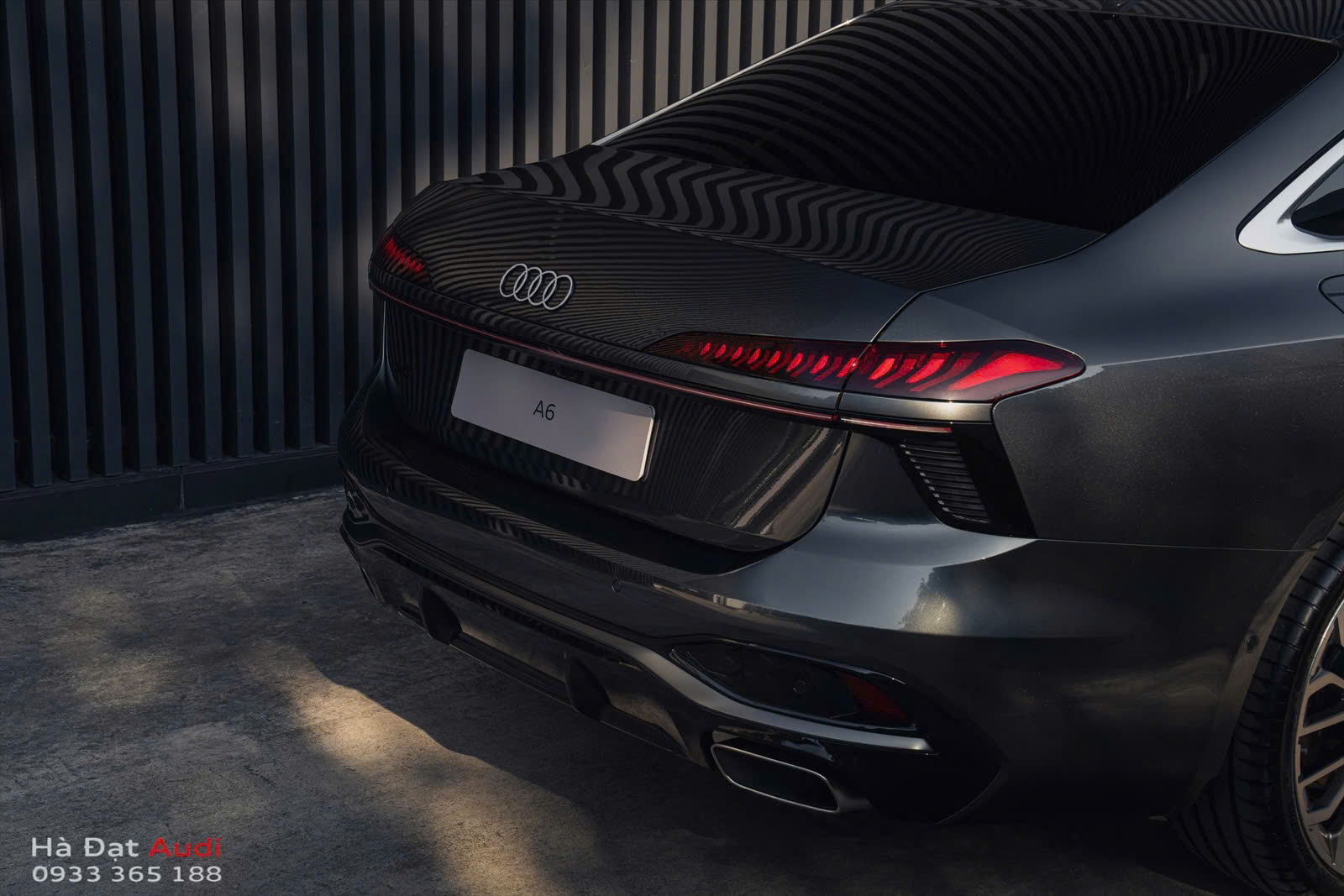 phan duoi xe audi a6 2026 all new ha dat audi