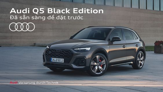 Giới thiệu Audi Q5 2024 phiên bản giới hạn Black Edition.