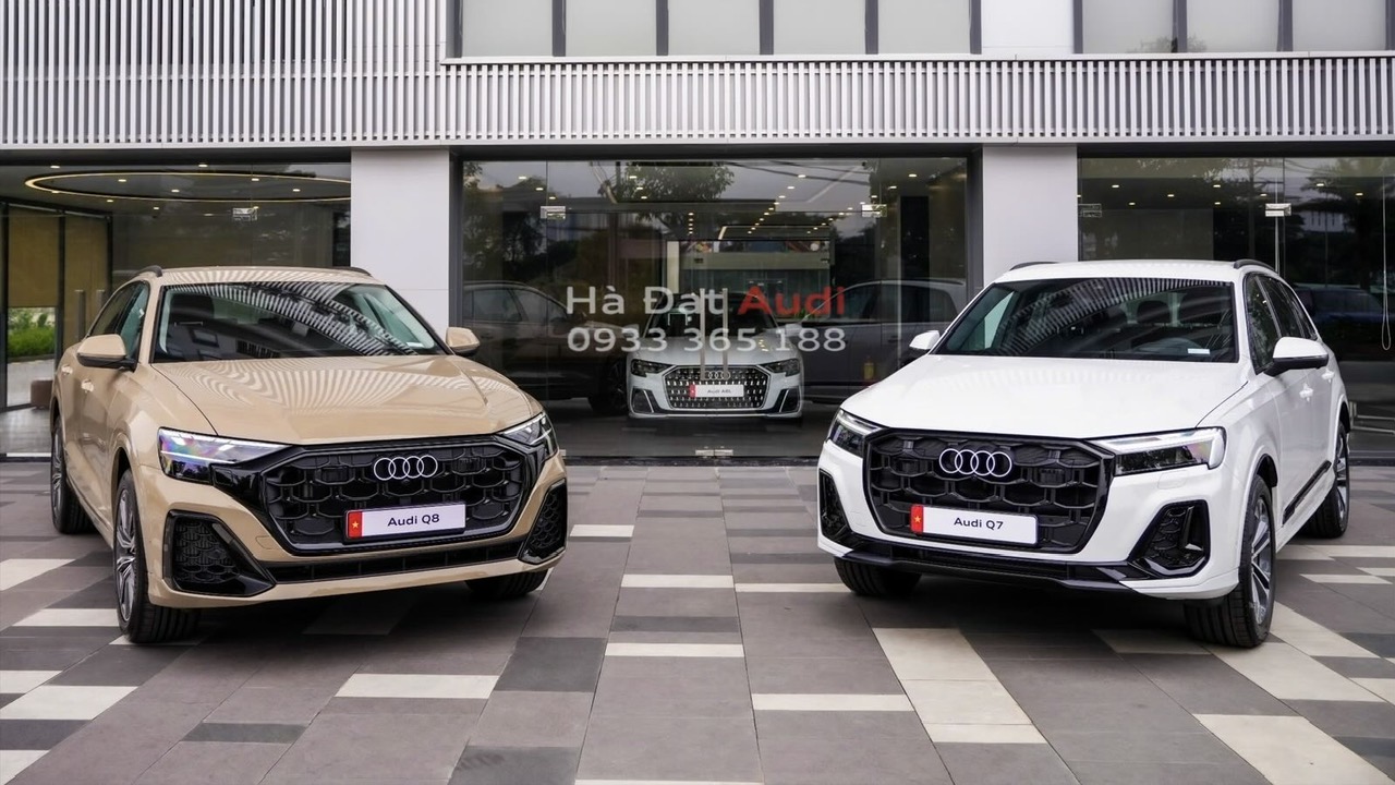 Audi Q7 và Q8 phiên bản mới đã có mặt tại các showroom Audi trên toàn quốc.