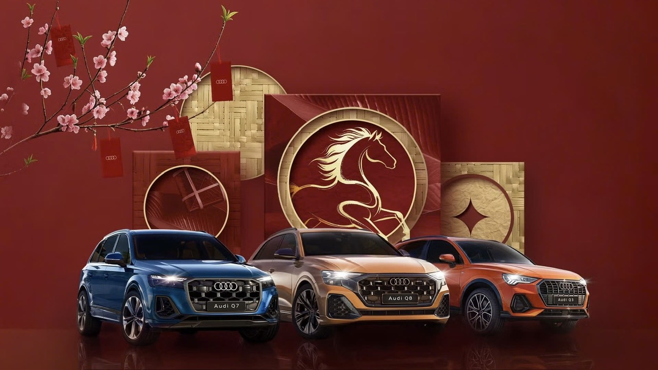 Audi Việt Nam chào xuân 2026 với ưu đãi “Đặc quyền Tết – Chạm đam mê”